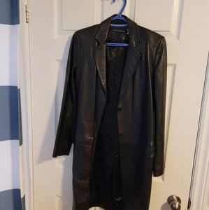 French Connection leather jacket